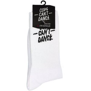 Cops can’t dance socks white