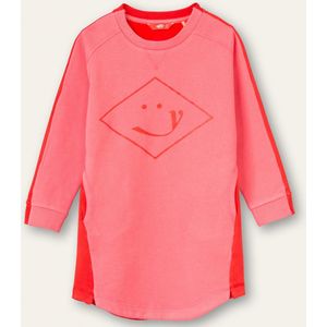 Oilily - Dehope long sleeve sweat dress - Roze - 92/2T