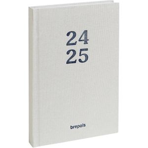 Brepols agenda 2024-2025 - STUDENT - RAINBOW - Weekoverzicht - Grijs - 9 x 16 cm