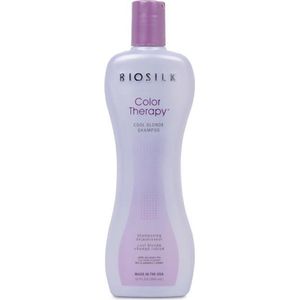 MULTI BUNDEL 2 stuks BioSilk Farouk Color Therapy Cool Blonde Shampoo 355ml