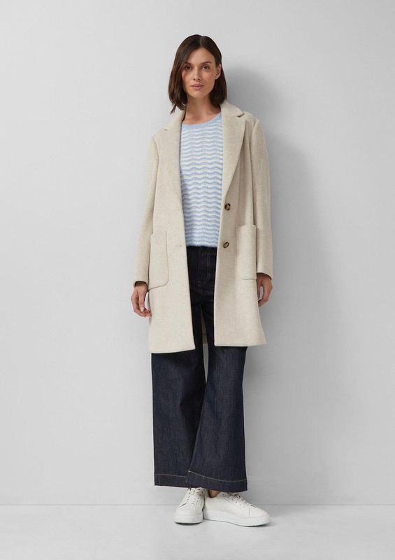 Vacht - Winterjas - Zacht - Met Reverskraag - Knoopsluiting