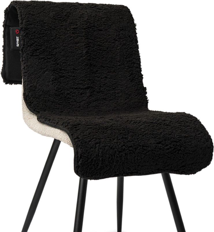 Spherite - Warmtedeken - Zwart - XL - Infrarood Warmtedeken - Elektrisch - Draadloos