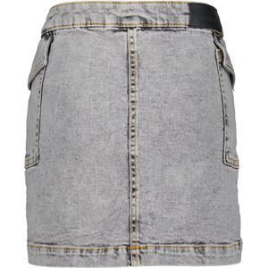 4PRESIDENT Rok Meisjes - Grey Wash - Maat 140