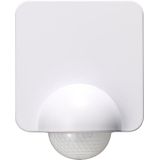 HOFTRONIC - PIR Sensor - Bewegingssensor en schemerschakelaar (dag en nacht sensor) - IP54 waterdicht Voor buiten en binnen - Max 1200 Watt - Wit