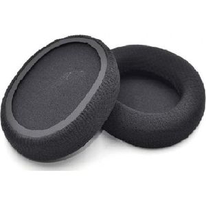 Oorkussens - zacht Schuim - zwart - geschikt voor Steelseries Arctis 1/3/5/7/7P/7X/9/9X Pro (Wireless) - 2 Stuks