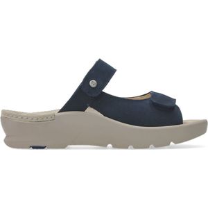 Wolky Slippers Zaandam denim nubuck