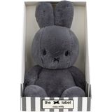 Nijntje Cozy Miffy Knuffel - Grey - 23 cm