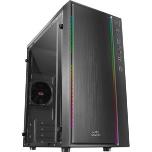 Compacte Gaming PC Behuizing met RGB Verlichting en 16 Modi