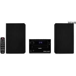 RFWR® Micro Audio Systeem met DAB+, Bluetooth, CD-speler en USB-Aansluiting - Compact En Stijlvol