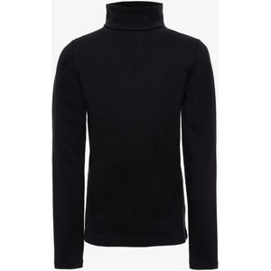 Mountain Peak kinder thermoshirt met rollneck zwart - Maat 110