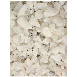 Maansteen regenboog 100 gr. trommelstenen (mt1)