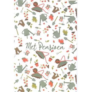 Wenskaart Met Pensioen - D4395/206 - Gratis verzonden