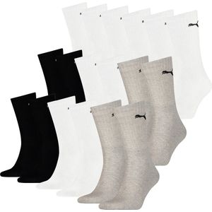 SOKKEN 18 paar Puma sokken Cush Crew sportsokken tennissokken unisex