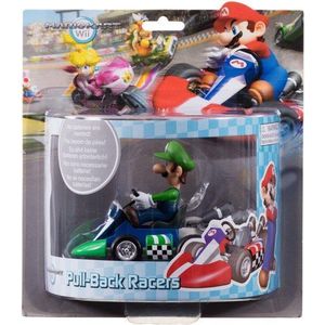 Mario Kart Luigi Pull Back Racers - Mariokart Wii actiefiguur