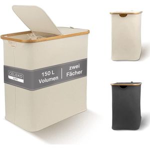 Luxe Wasmand – Badkamer Accessoires – Groot Maat - Universeel