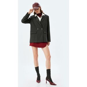 Mini-lengte Hoge taille Hosenrock