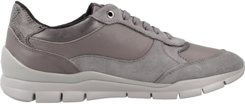 Geox - D Sukie A - Sneakers - Donkergrijs - Ademend