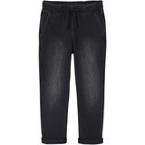 Vertbaudet - Wijde Jongensbroek - Jeans - Denim - Eenvoudig Aan Te Trekken