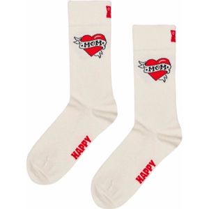 Happy Socks - Mother's Day - Huissokken - Wit