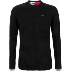 Tommy Hilfiger | Heren | Cable knit Jumper | Black | S