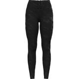 Odlo - Zeroweight Print Reflective - Leggings - Zwart - Reflecterende Details