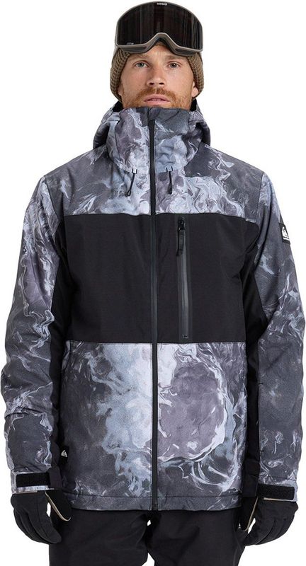 Quiksilver - Sycamore Printed - Snowboardjack - Thermostamp Grayscale
