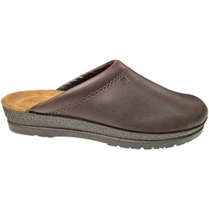 Rohde Leren Heren Pantoffels - Bruin - Maat 47