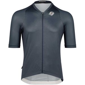 Bioracer Icon Metalix Korte Mouw Wielertrui Grijs 2XL Man