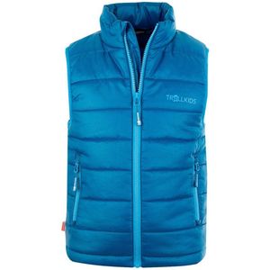 Trollkids Kids Trondheim Vest Synthetische bodywarmer (Kinderen |blauw)