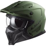 LS2 Helm Drifter Solid OF606 matt military maat XL