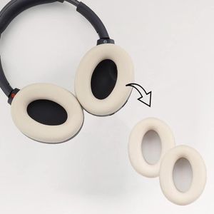 Allecto Plus - Siliconen Zweetbestendige Oorkussens voor Draadloze Hoofdtelefoons - Wit