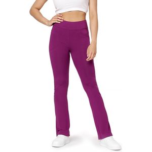 Bellivalini - BLV-BLV50-282-YPF - Yogabroek - Fuchsia - Lang - Viscose