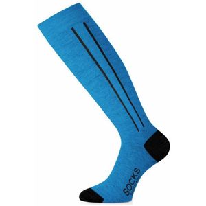 Lasting Fwc 519 Lange Sokken Blauw EU 42-45 Man,Vrouw