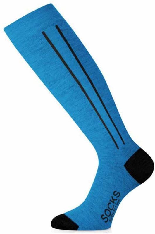 Lasting Fwc 519 Lange Sokken Blauw EU 42-45 Man,Vrouw