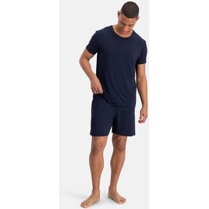 Bamboo Basics - Nolan - Pyjama Set - Navy - Korte Broek Heren