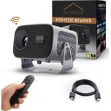 Homezie Beamer - Full HD 1080P - 4K Support - WiFi - Bluetooth