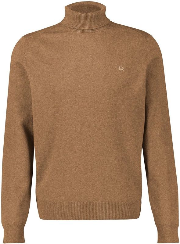 Lerros - Coltrui - Licht Koffie Melange - Gebreide Trui