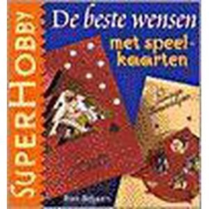 Beste wensen met speelkaarten, de