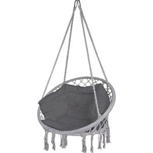 Hangstoel Cocoon - Egg Hangstoel – Hang Stoel Met Standaard – Egg Chair Inclusief Kussens – Voor Binnen Of Buiten – Hangstoelen - Gewicht tot 120 Kg