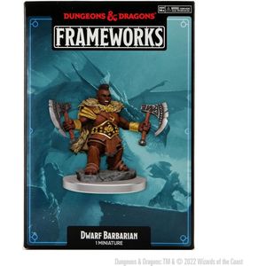 D&D Frameworks: Dwarf Barbarian Female