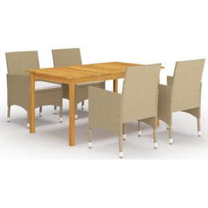 Medina 5-delige Tuinset beige