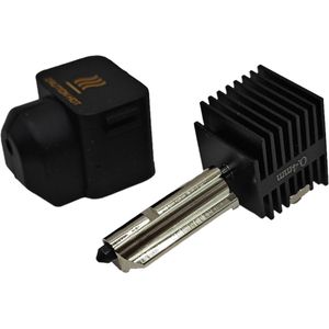 A1 mini hotend 0.4mm nozzle voor Bambu Lab met geharde stalen nozzle sock en gereedschap voor het uitwisselen van de 0.4mm nozzle