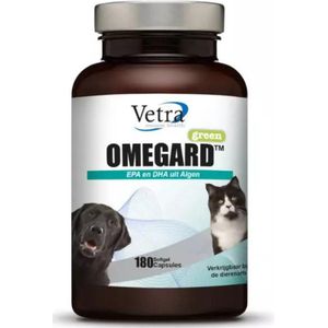Vetra OmeGard Green Omega Hond Kat 180 capsules