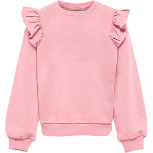 ONLY KOGOFELIA L/S RUFFLE O-NECK UB SWT Meisjes Trui - Maat 122/128