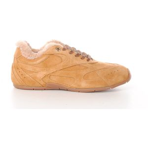 Bronx sneaker dames Myraa suède/fur camel