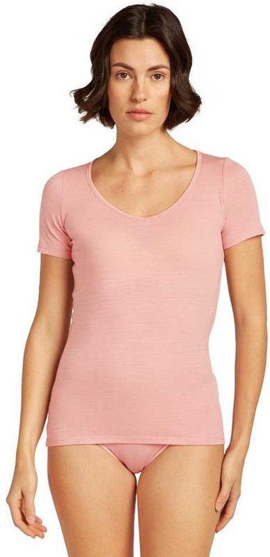 Icebreaker - Womens Siren S/S Sweetheart - Merino-ondergoed - Roze