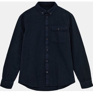 Anerkjendt Overhemd - Slim Fit - Donkerblauw - L