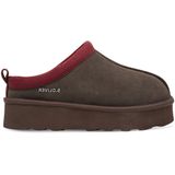 s.Oliver - Dames Slipper 5-27104-43 - Leren Muilezel - 40 EU