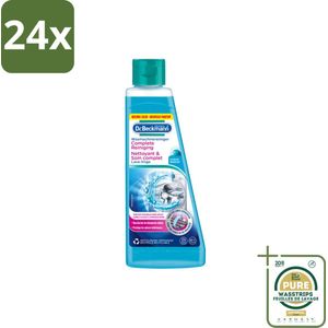 Dr. Beckmann Wasmachinereiniger Ocean Breeze 250 ml - Voordeelverpakking - 24 stuks - Wasmachine schoonmaken - Wasmachine onderhoud