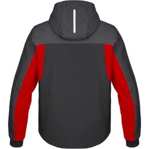 Spidi Hoodie H2Out II Black Anthracite Fluo Red L - Maat - Jas